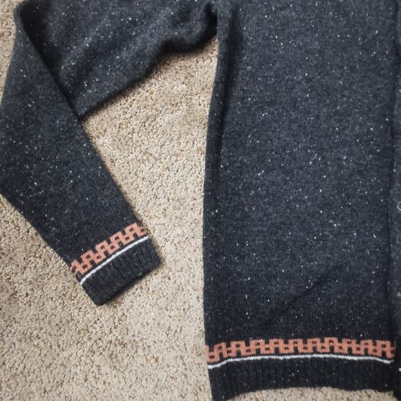 Mens Percival Wool knitwear | Color: Gray Oxford | Size M - Picture 5 of 11